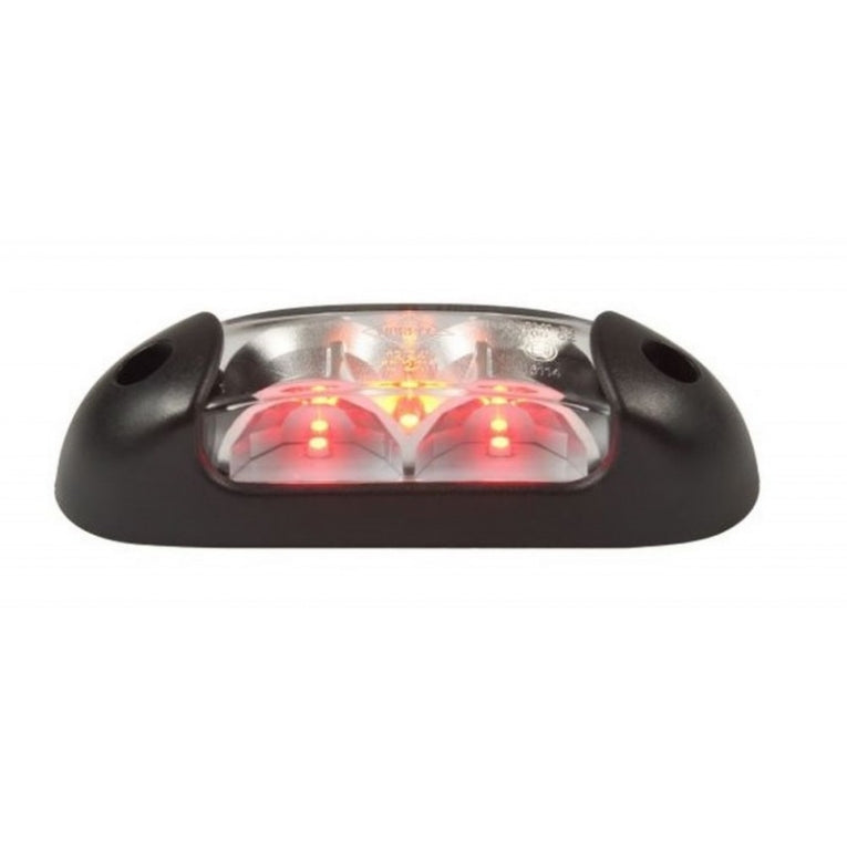 Zijmarkeringslichten - rood / wit / oranje 180° - aanhanger / trailer L2410 Zijmarkeringslichten - rood / wit / oranje 180° - aanhanger / trailer L2410